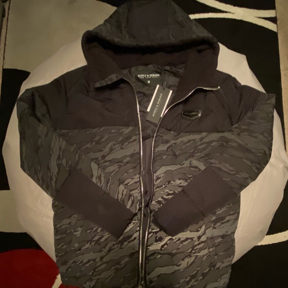 Supply & Demand NYC Jackets & Coats Mens Supply Demand Nyc Puffer